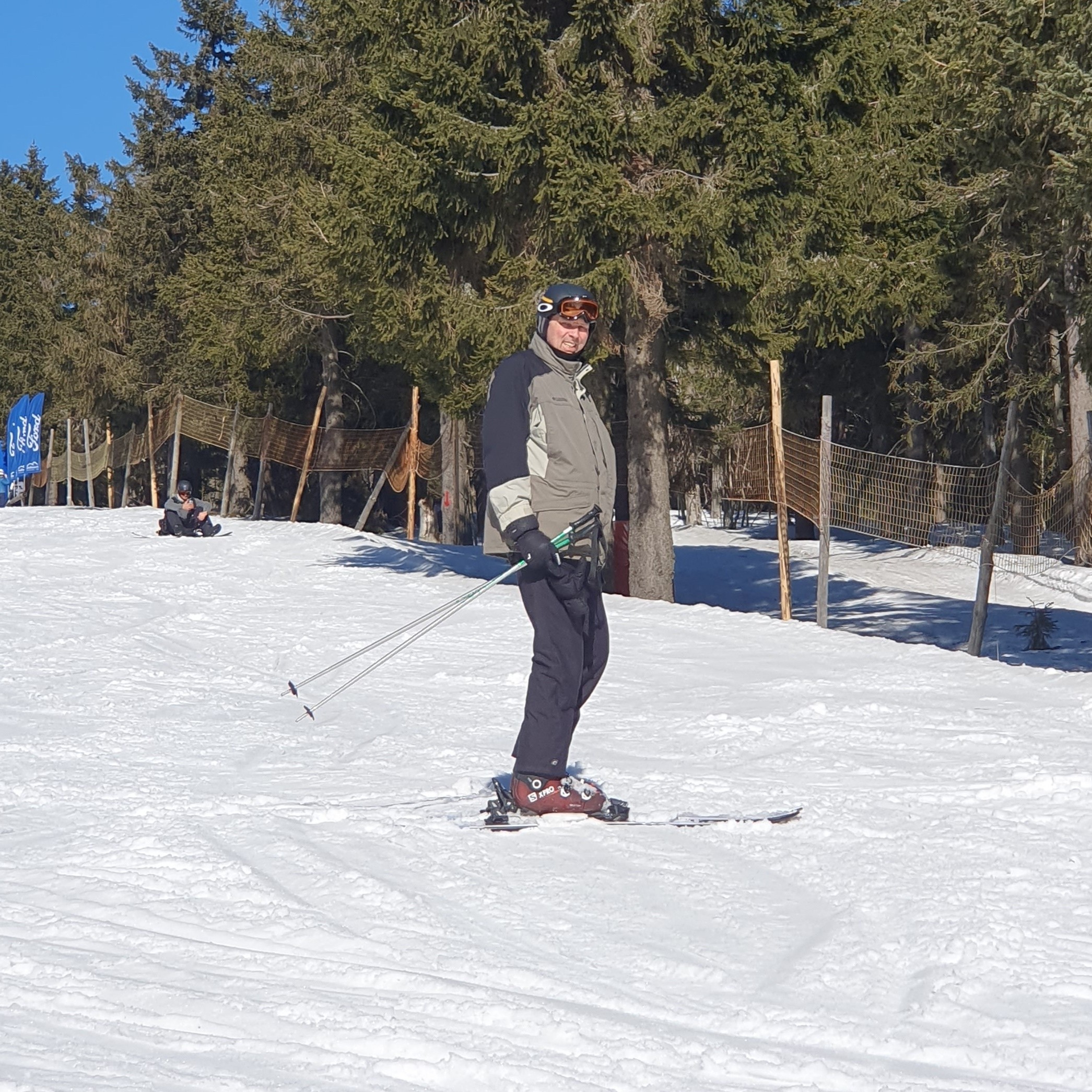 Jochen Hesselberth op de piste