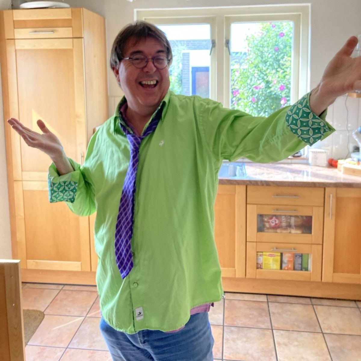 Peter Kuijs met carnaval