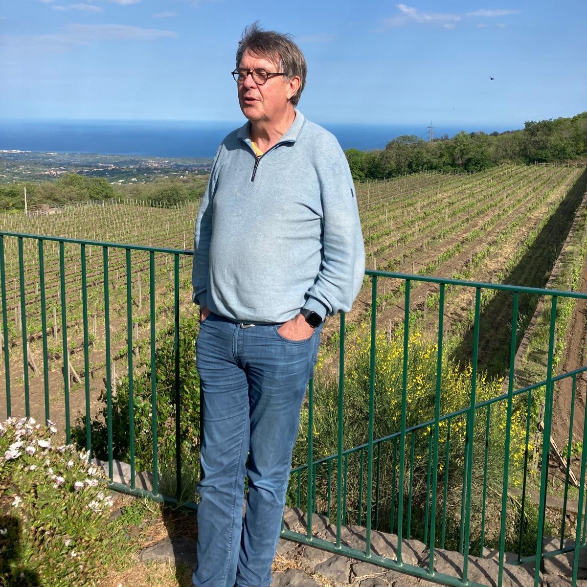 Peter Kuijs op vakantie